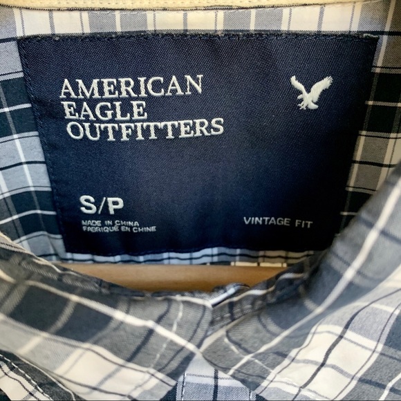 American Eagle Button Down Shirt Men’s M - Picture 3 of 4